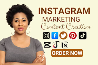 monthly instagram marekting instagram reels editing and tiktok video editing