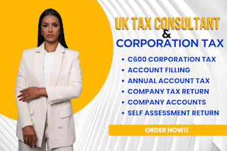 file UK vat returns, corporation tax ct600, UK self assessment, be UK accountant