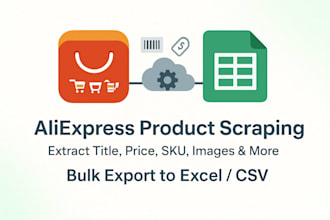 do bulk product scraping including sku price images links