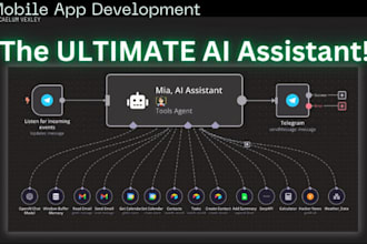 develop ai personal assistant app, ai task manager app, ai voice assistant app