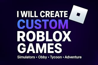 create a custom roblox game in roblox studio