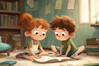 draw children book illustrations