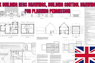 uk building regs drawings, building control drawings for planning permission