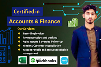 manage your account payable, receivable and vendors reconciliation