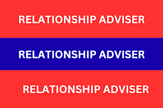 be your personal relationship adviser