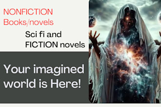 ghostwrite, rewrite, edit a nonfiction book, fiction novel