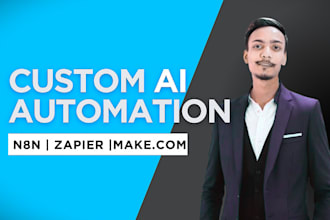 build ai automation workflows with n8n makecom and zapier integration