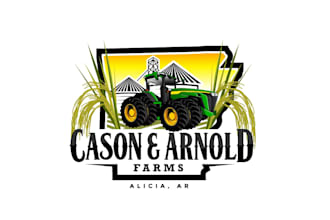 create exclusive and marvelous tractor logo design