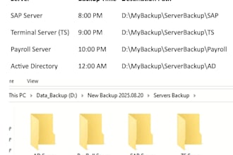do centralized backup and automation system