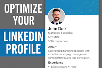optimize your linkedin profile helping you stand out from the crowd