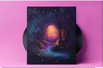 create your eye catching anime album cover art