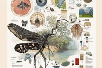 create medical and scientific illustrations