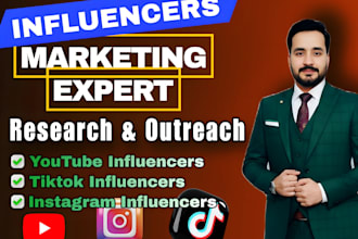 do influencers research and complete outreach