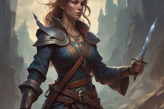 dnd character art and dnd character art