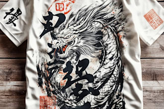 create a t shirt design in modern street wear style