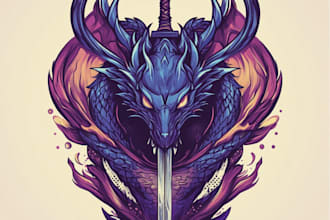 make a  an fantasy game logo