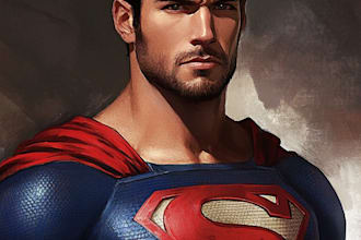 do a superhero comic