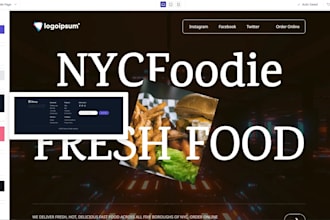 develop a custom dorik website with modern design