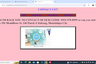 create a responsive landing page with HTML CSS javascript