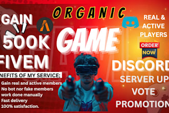 discord server promotion, discord growth, gaming promotion, discord advertising