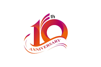 design a unique and elegant anniversary logo for your celebration