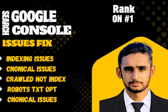 fix google search console crawling indexing issue, and sitemap errors
