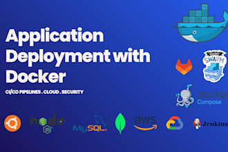 deploy application using docker and fix issues