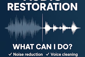 audio restoration and cleanup