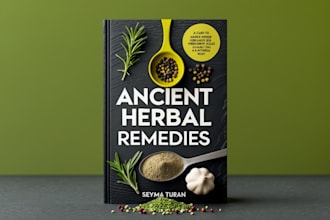 do a unique book cover design or KDP book cover