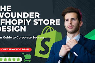 built and customize a shopify store for your business