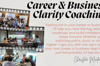 help you find clarity and direction in your career or business journey