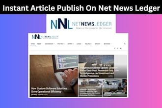 publish your article on netnewsledger