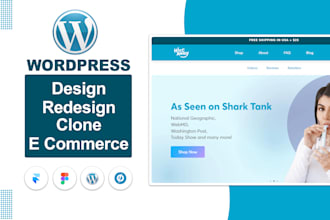 design, clone, rebuild website, or fix a wordpress website