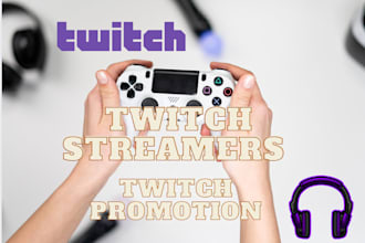 professionally grow your twitch channel and grow audience