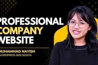 develop responsive wordpress website for import export business and b2b site