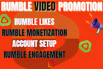 fast rumble channel promotion with google ads for views and monetization