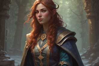 dnd character art and dnd character art