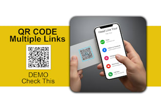 custom qr code generator for single and multiple links