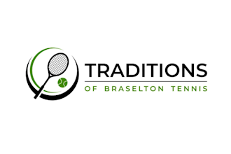design awesome modern tennis logo