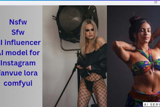 create yiff, colab, beauty model, sfw, ai model for socials