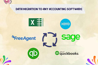 do professional data migration for all accounting software