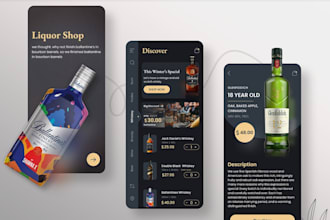 build wine auction app, wine store app, alcohol delivery app, wine store website