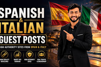 publish guest posts on spanish and italian sites