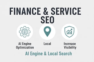 optimize finance and service site for ai and local SEO