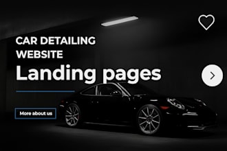responsive car detailing website design