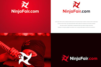 do modern high quality super custom samurai logo