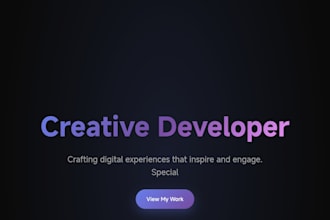 build, develop, design, redesign custom website as a webdev
