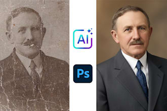enhance, sharpen and upscale for print or digital use