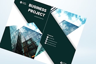 design professional presentation folder
