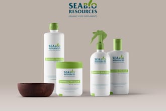 do packaging box design, product box design, and 3d mockup